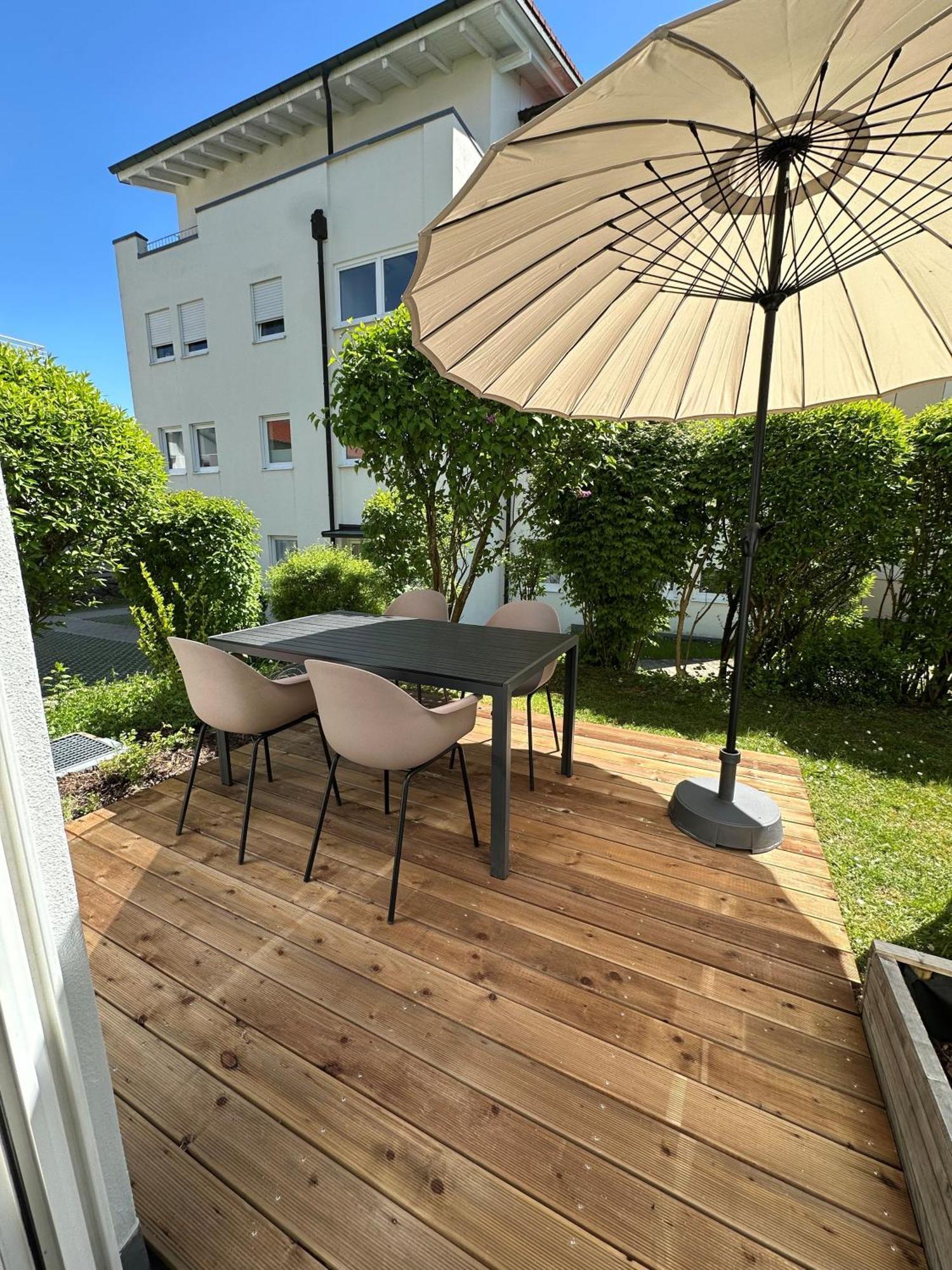 Stylisches 2-Raum-Apartment - In Center Parc Naehe Leutkirch im Allgäu 외부 사진
